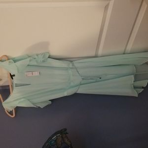 WHBM Sleeveless Blouson Dress